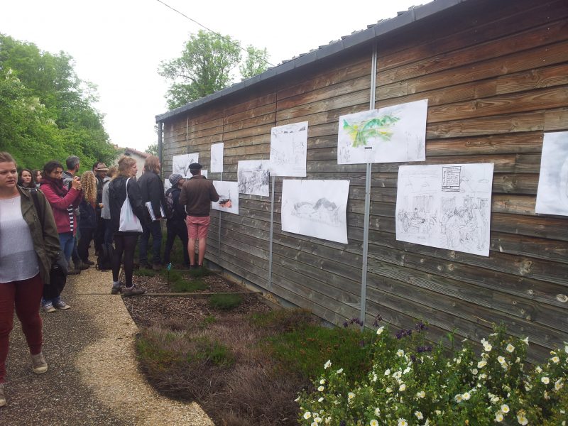 Dessins des étudiants de l’école du Paysage de Versailles | Les arts ...